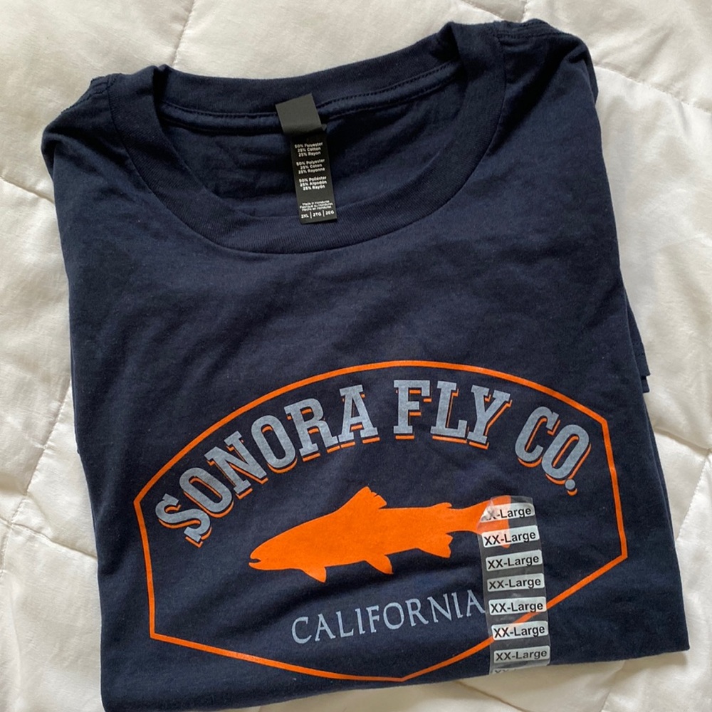 Navy Blue Graphic T-shirt